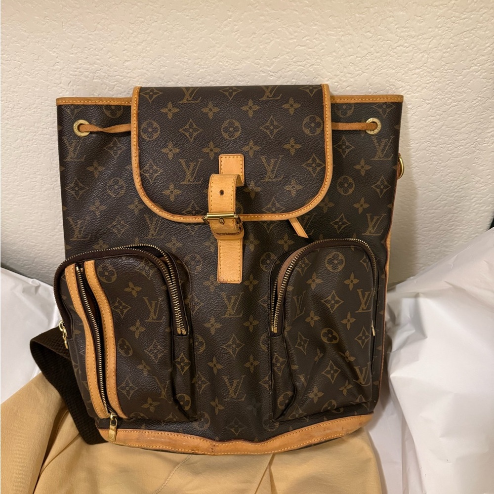 Louis Vuitton Brown Monogram Backpack